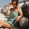 Green gingham dress - Image 2